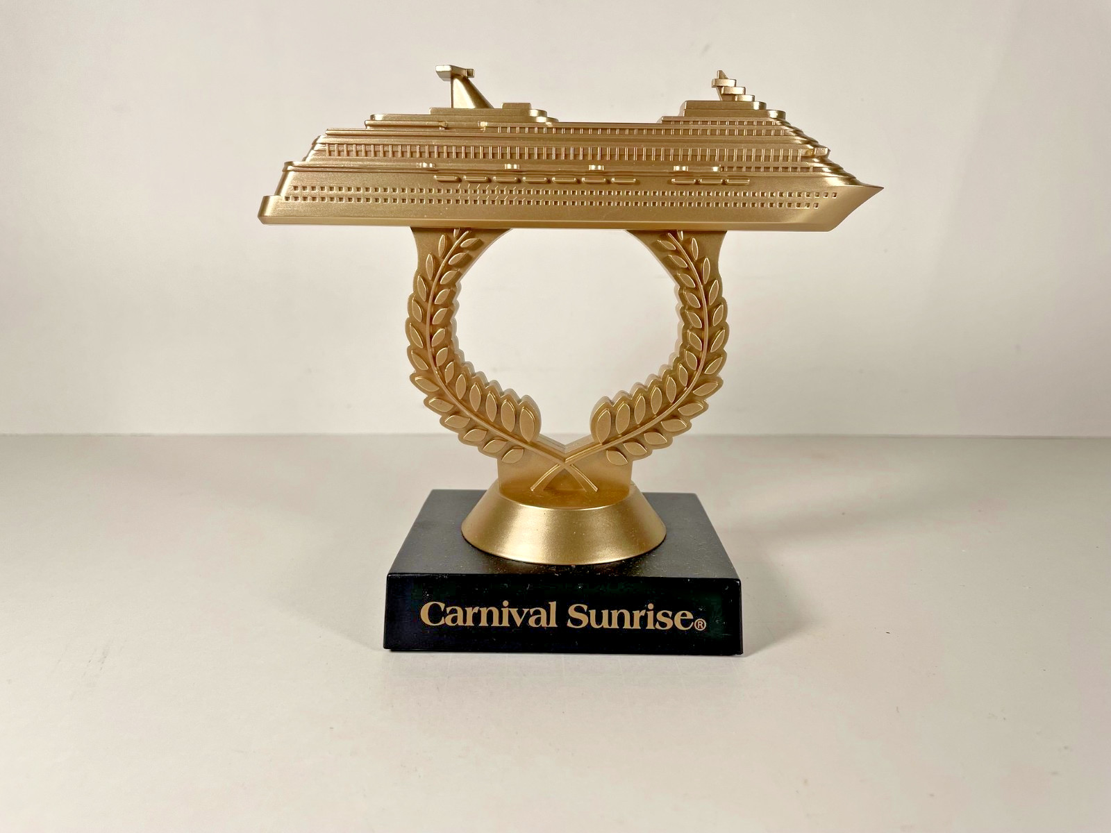 Carnival Cruise Line Ship On A Stick Trophy - Sunrise Y-Not Industries