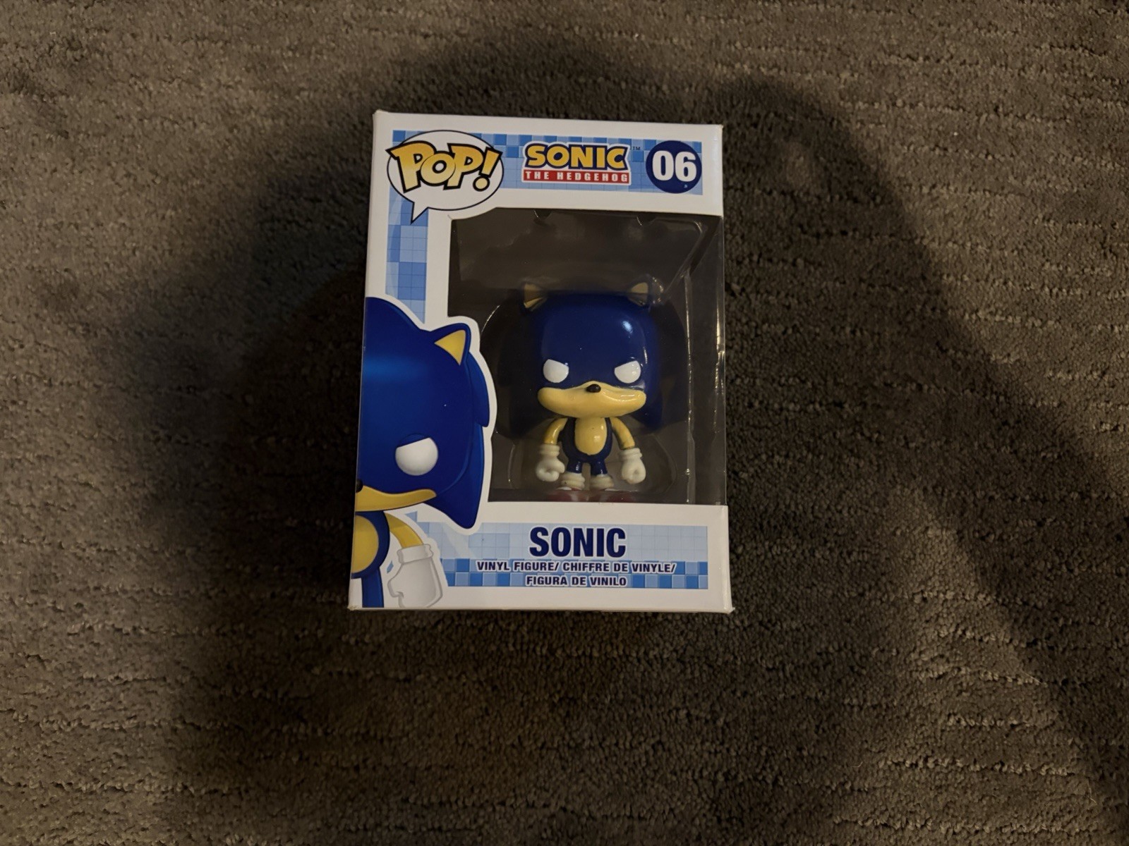 Funko Pop Vinyl Sonic the Hedgehog Sonic the Hedgehog #06 Rare Vaulted Funko Pop Vinyl Sonic the Hedgehog Sonic the Hedgehog #06 Rare Vaulted