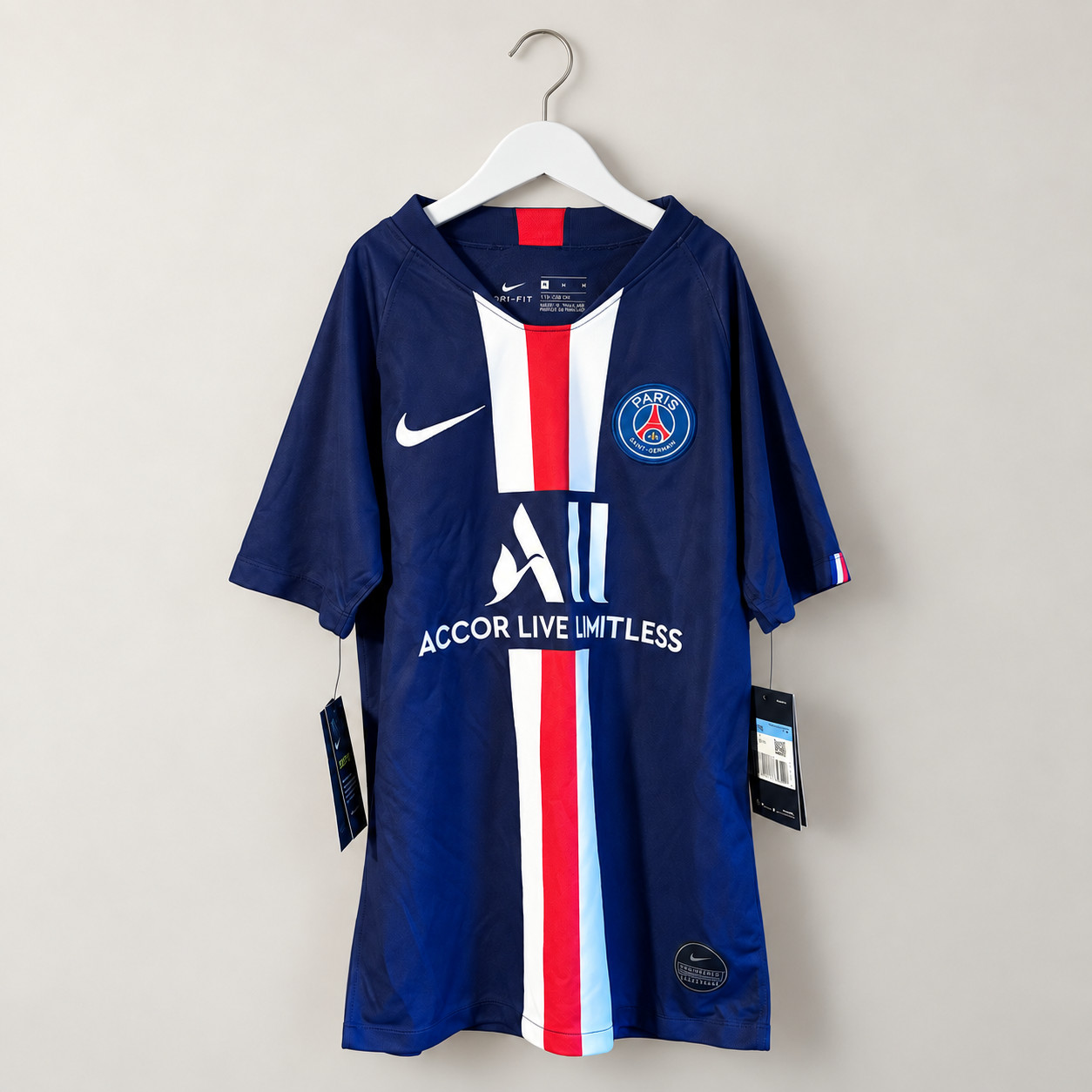 PSG 2019/20 Nike Home Football Shirt – Kids 9-10 Years / 137-147cm – New