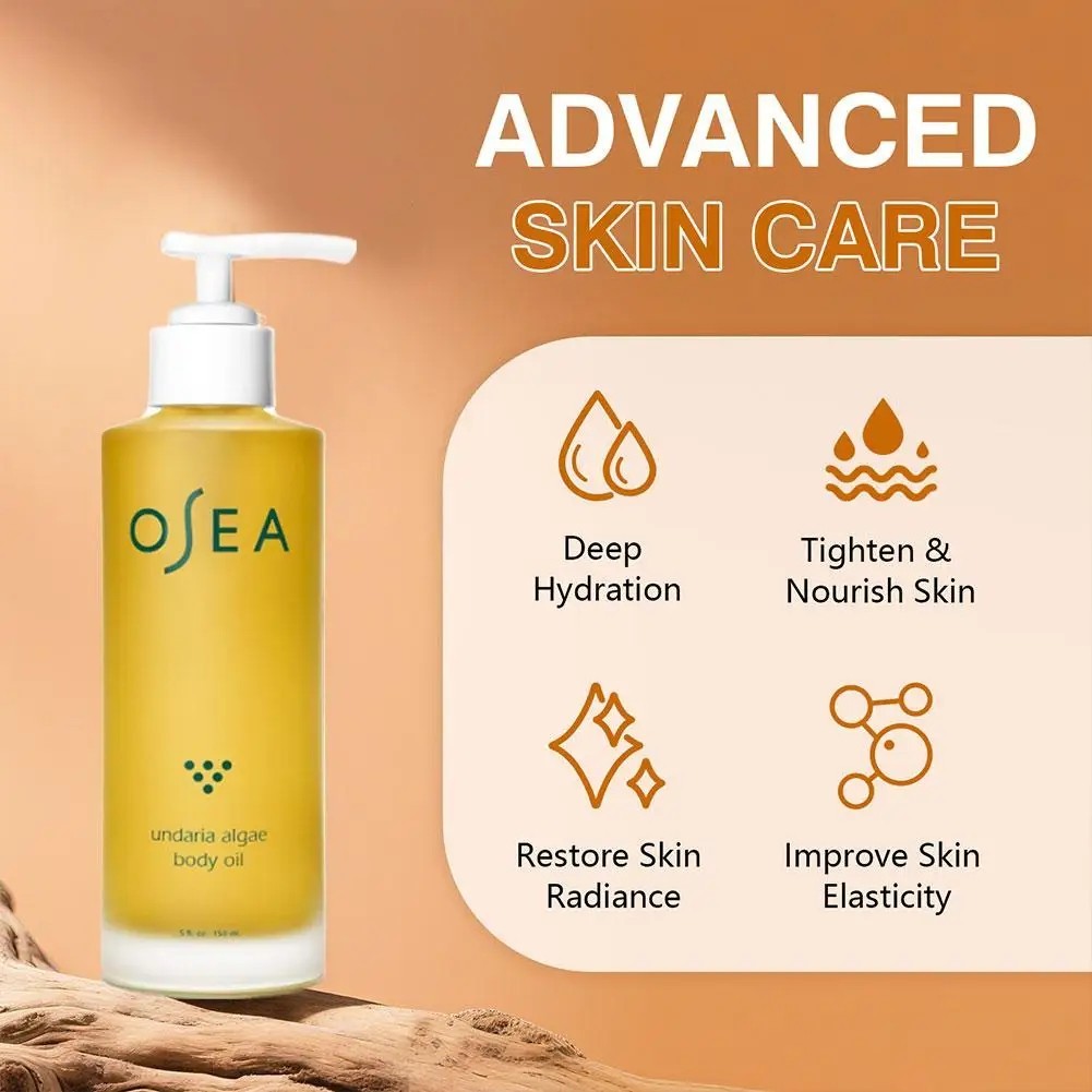 OSEA Undaria Algae Body Oil 5oz/150ml | Hydrating & Firming Skincare