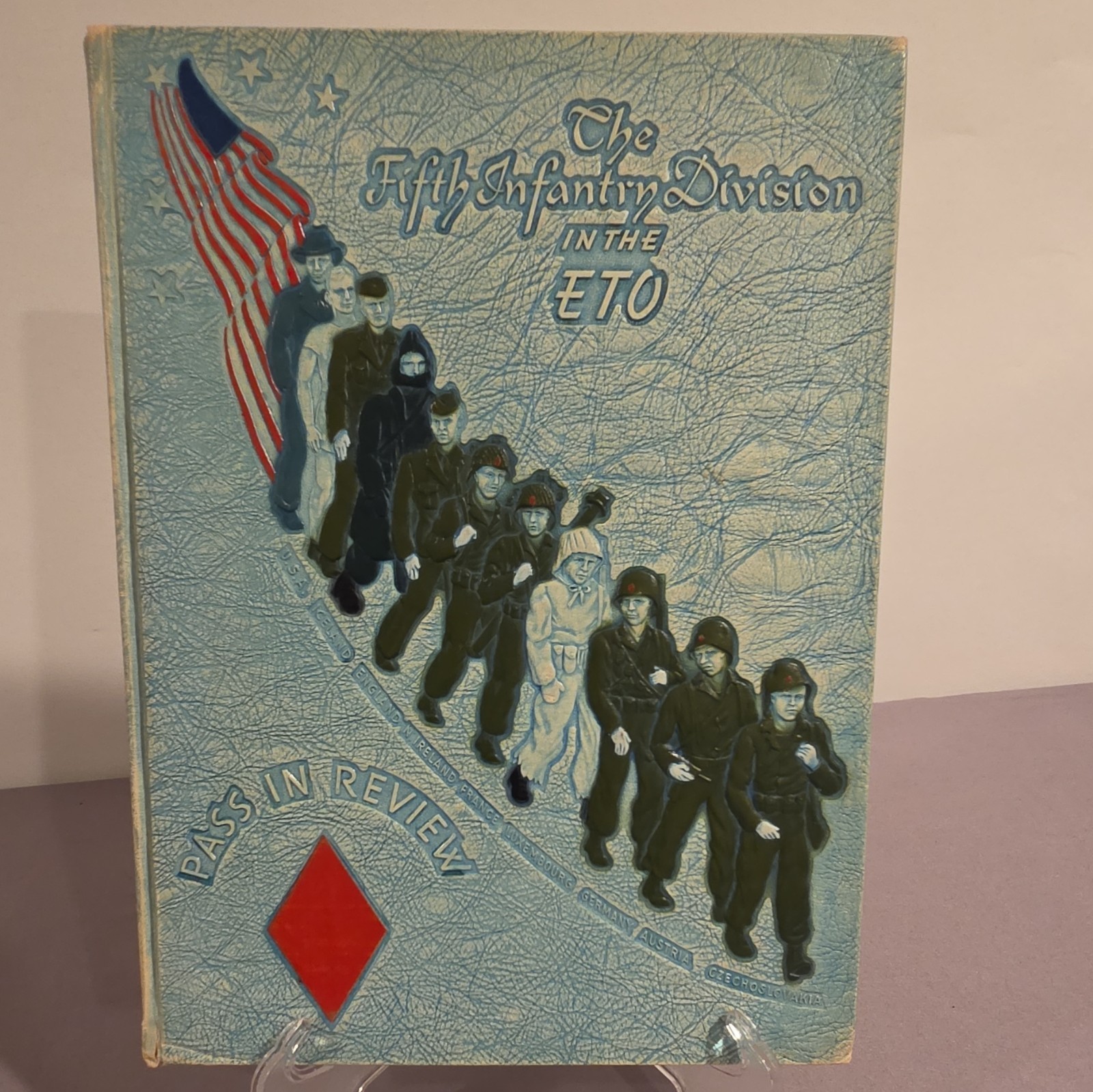 The Fifth Infantry Division in the ETO (Pass in Review) Illustrated HC 1945