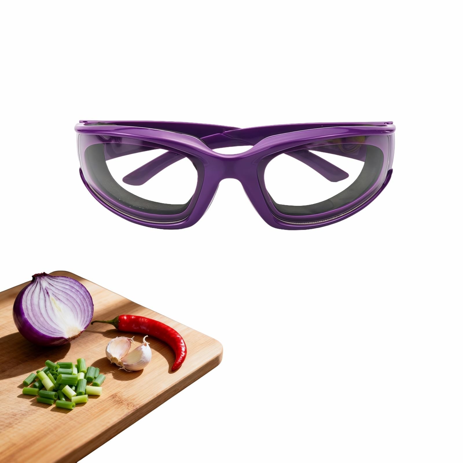 Tear-Onion Goggles, Anti Fog Kitchen Safety Glasses for Cutting Onions & Pepp...