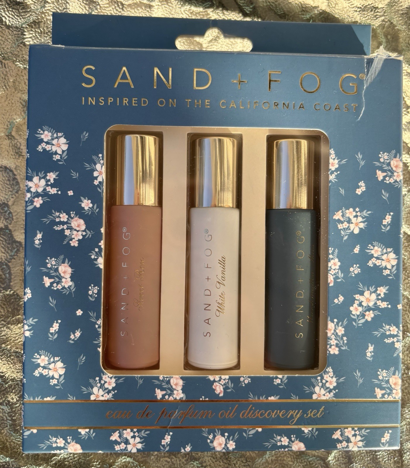 SAND + FOG Inspired On The California Coast Discovery Set Marshmallow Skies Rose SAND + FOG Inspired On The California Coast Discovery Set Marshmallow Skies Rose
