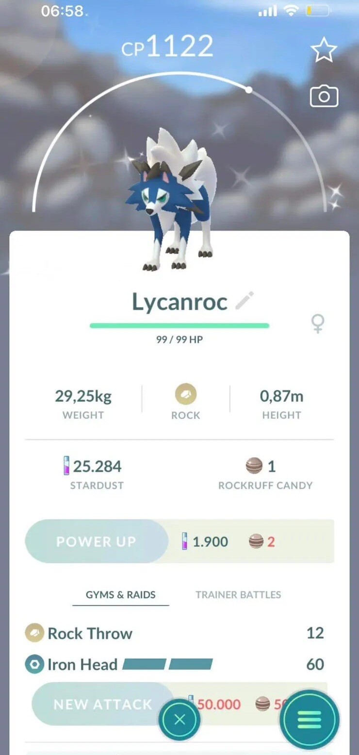 Shiny Lycanroc (Dusk Form) - P T C - Pls Read Description Shiny Lycanroc (Dusk Form) - P T C - Pls Read Description