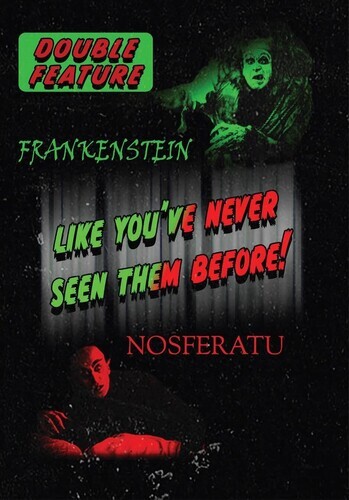 DVD Nosferatu (1922) / Frankenstein (1910) Double Feature NEW
