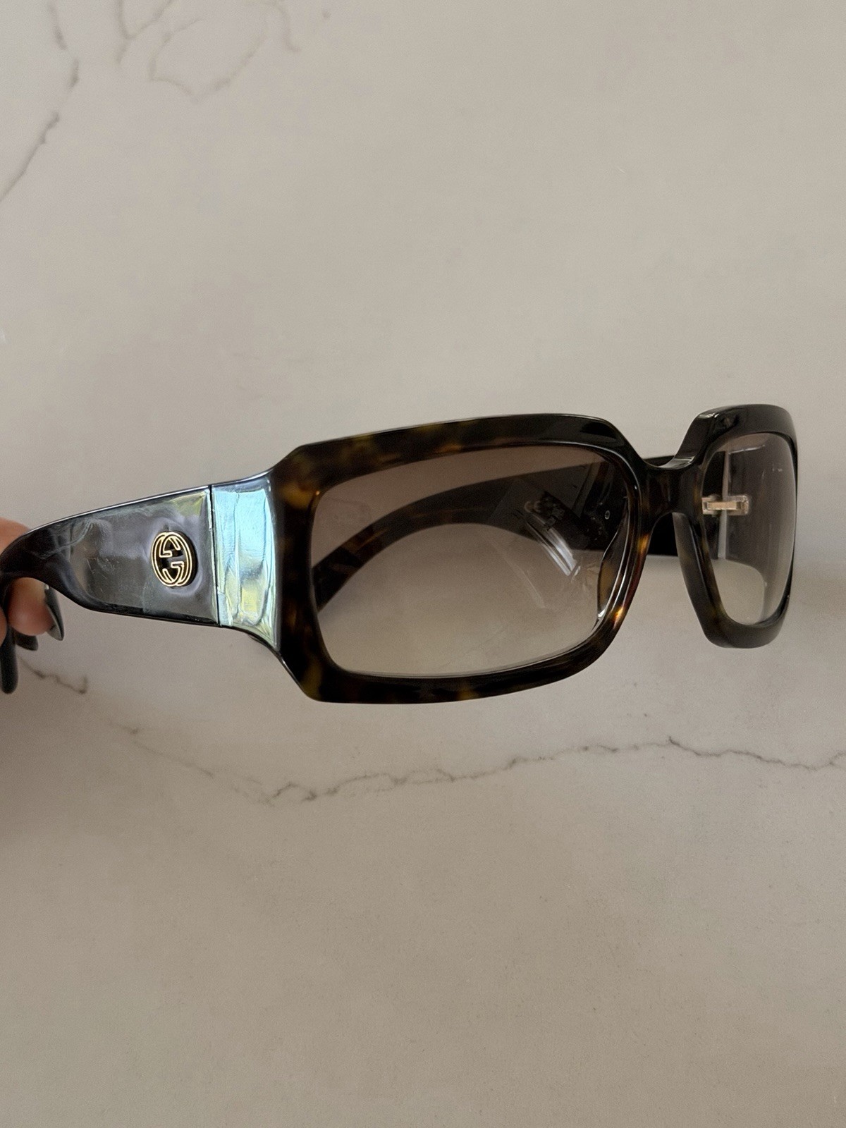 Vintage Y2K GUCCI Wrap Sunglasses 
