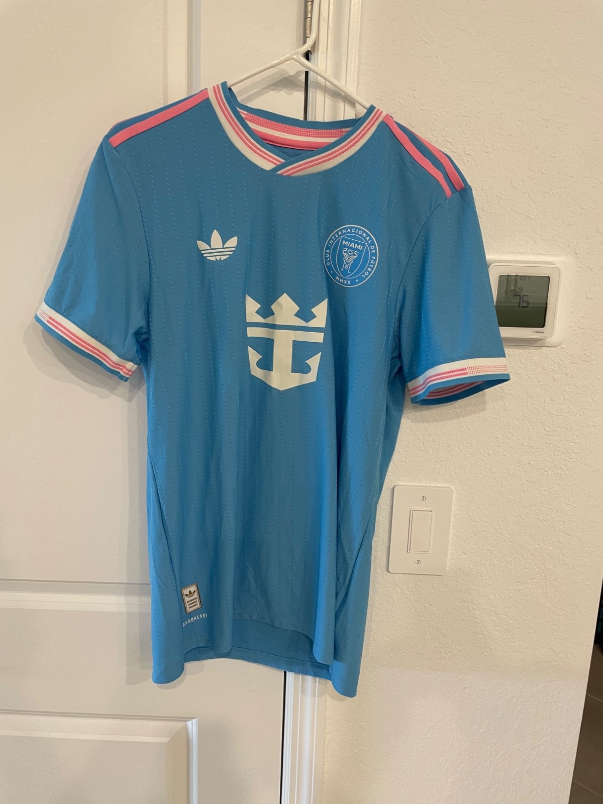 Adidas Inter Miami CF Lionel Messi #10 Soccer Players Version Jersey Size M