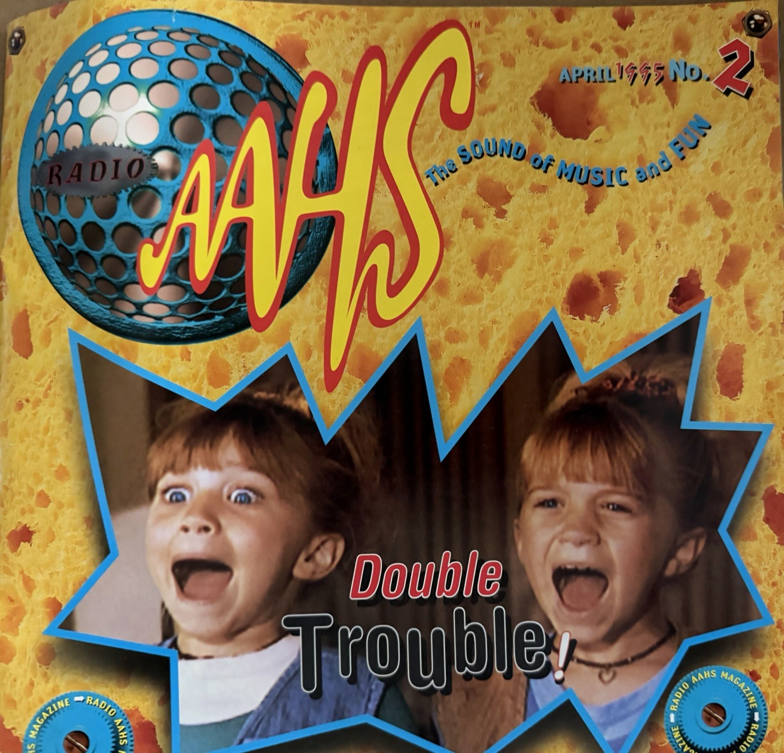 Rare 90s Mary-Kate And Ashley Aahs Magazine Cover Feature Rare 90s Mary-Kate And Ashley Aahs Magazine Cover Feature