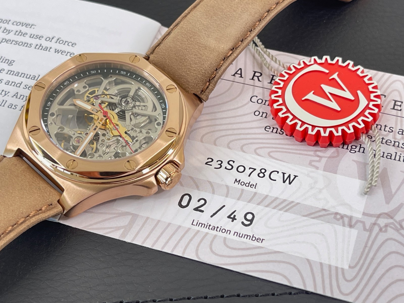 New Constantin Weisz Skeleton Dial Limited Edition of 49 Watch - Made in Germany