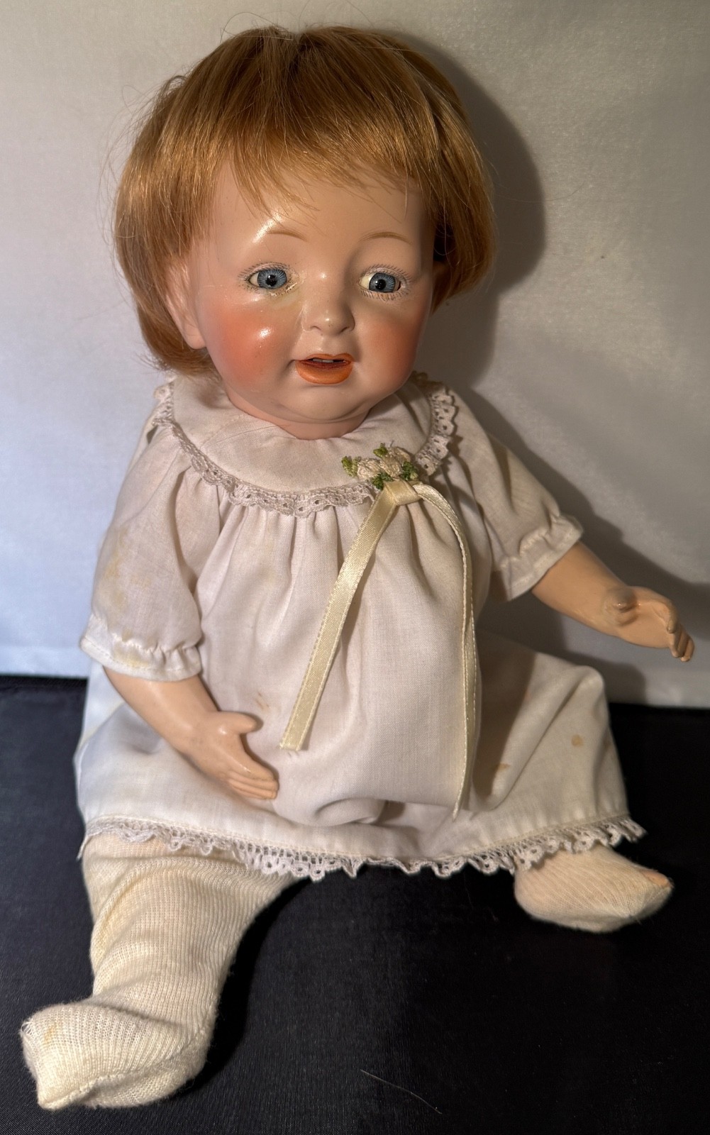 Antique J.D. Kestner 211 Open Mouth Bottom Teeth SAMMY Doll 1910-1912 Germany