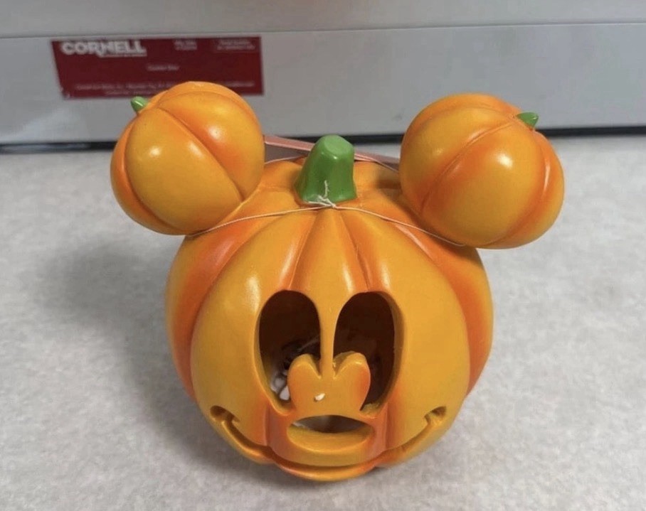 NEW Disney Mickey Mouse Light Up Pumpkin Halloween NEW Disney Mickey Mouse Light Up Pumpkin Halloween