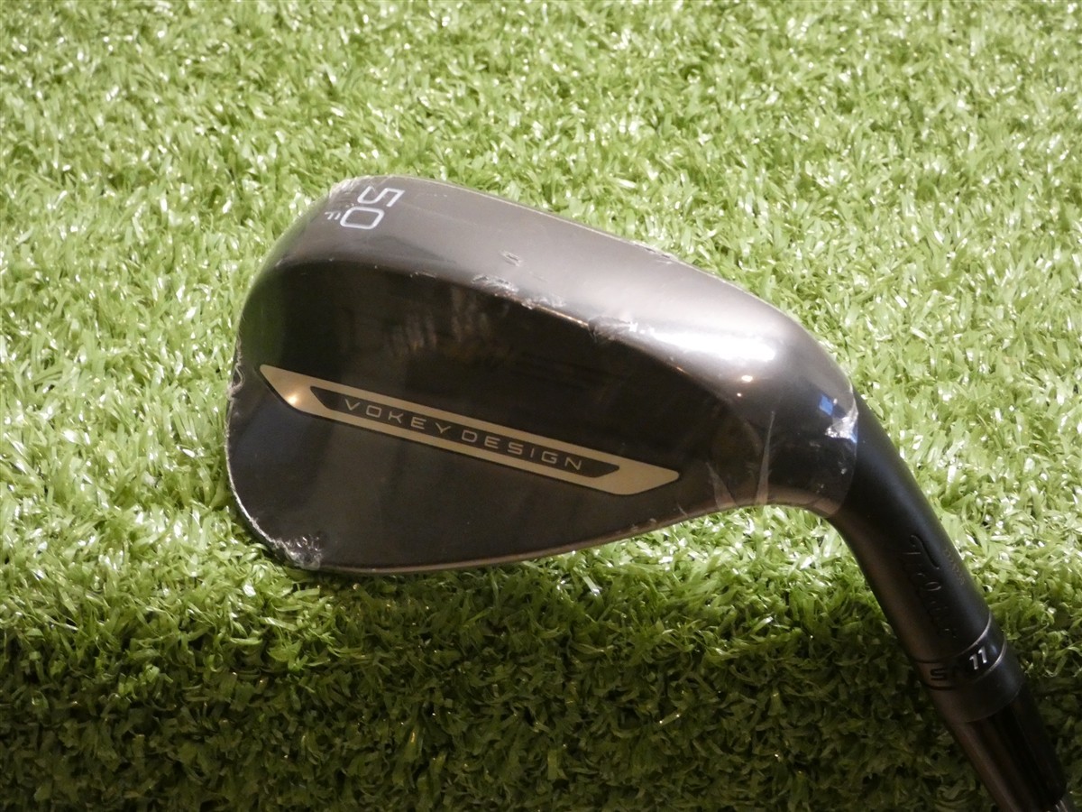 Titleist Vokey SM11 Jet Black 50* 08* Gap Wedge F Grind Dynamic Gold Steel New Titleist Vokey SM11 Jet Black 50* 08* Gap Wedge F Grind Dynamic Gold Steel New