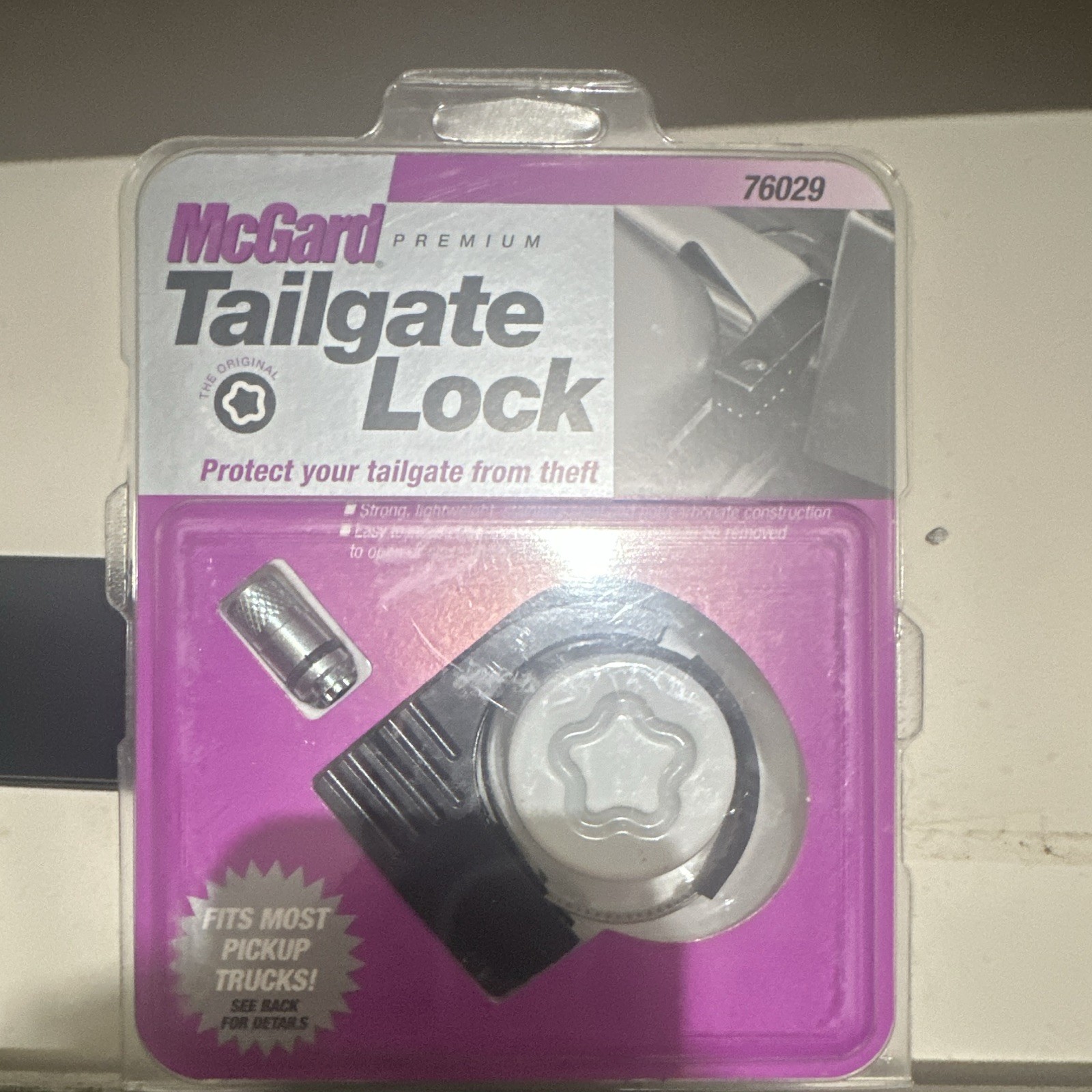 McGard 76029 Premium Pickup Truck Tailgate Lock Black