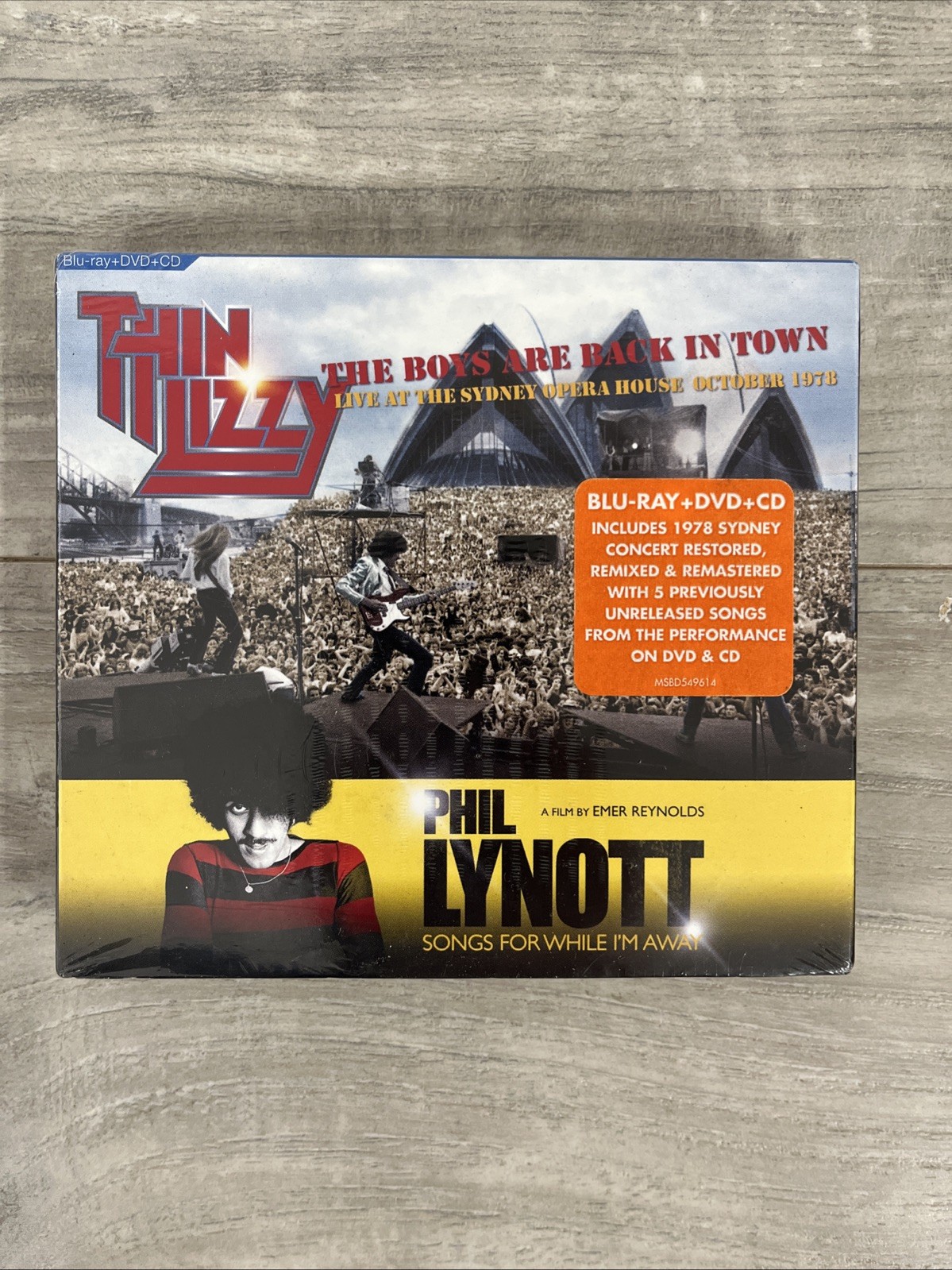 THIN LIZZY Songs For While I'm Away/The Boys Are Back In Town (Live) CD/DVD NEW