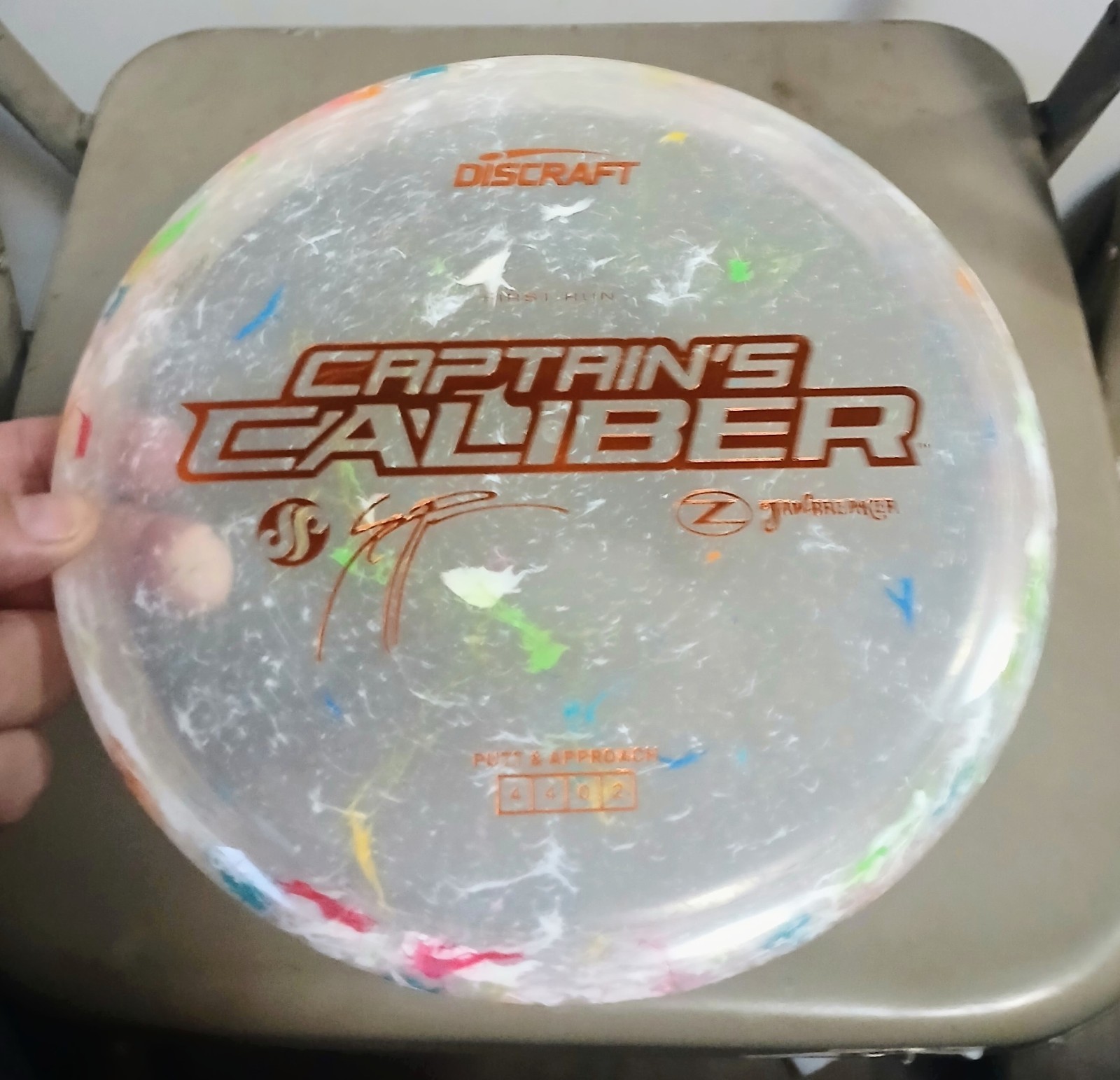 Discraft Captain\'s Caliber 🦴 JawBreaker Z Flx First Run 🦴 New Seppo Paju 173 4