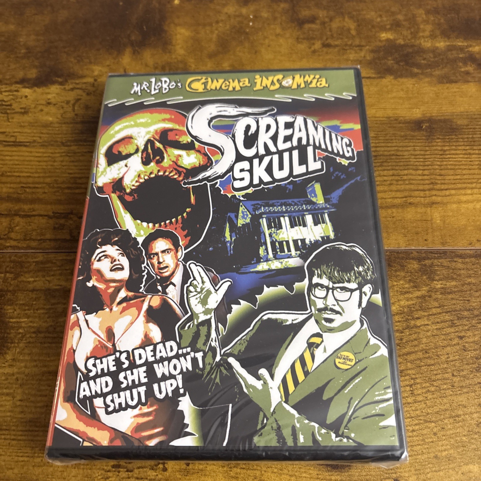 Mr Lobo's Cinema Insomnia: Screaming Skull (DVD, 2015) NEW SEALED