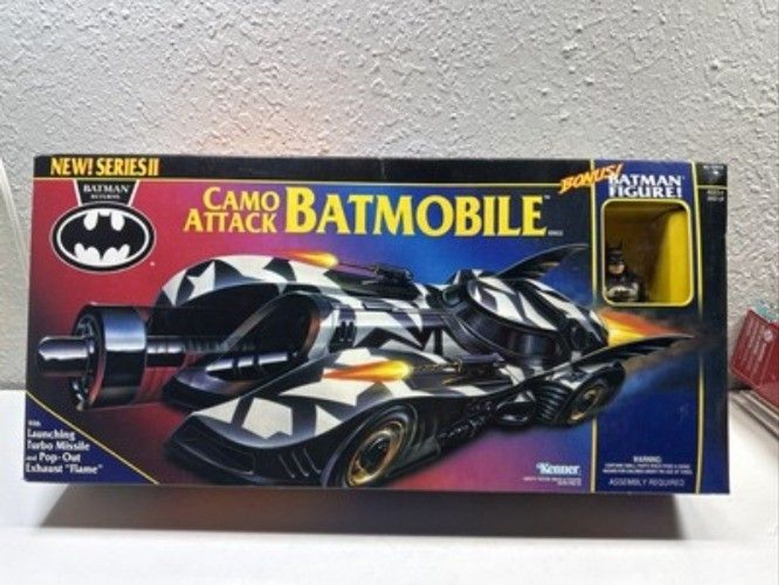 Camo Attack Batmobile 1994 BATMAN RETURNS Kenner Rare