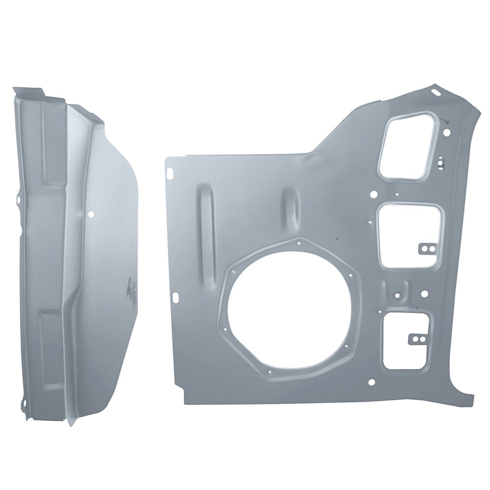 Inner Side Cowl Panel In Weld-Thru Primer Passenger Side Mustang 1969-1970 Inner Side Cowl Panel In Weld-Thru Primer Passenger Side Mustang 1969-1970