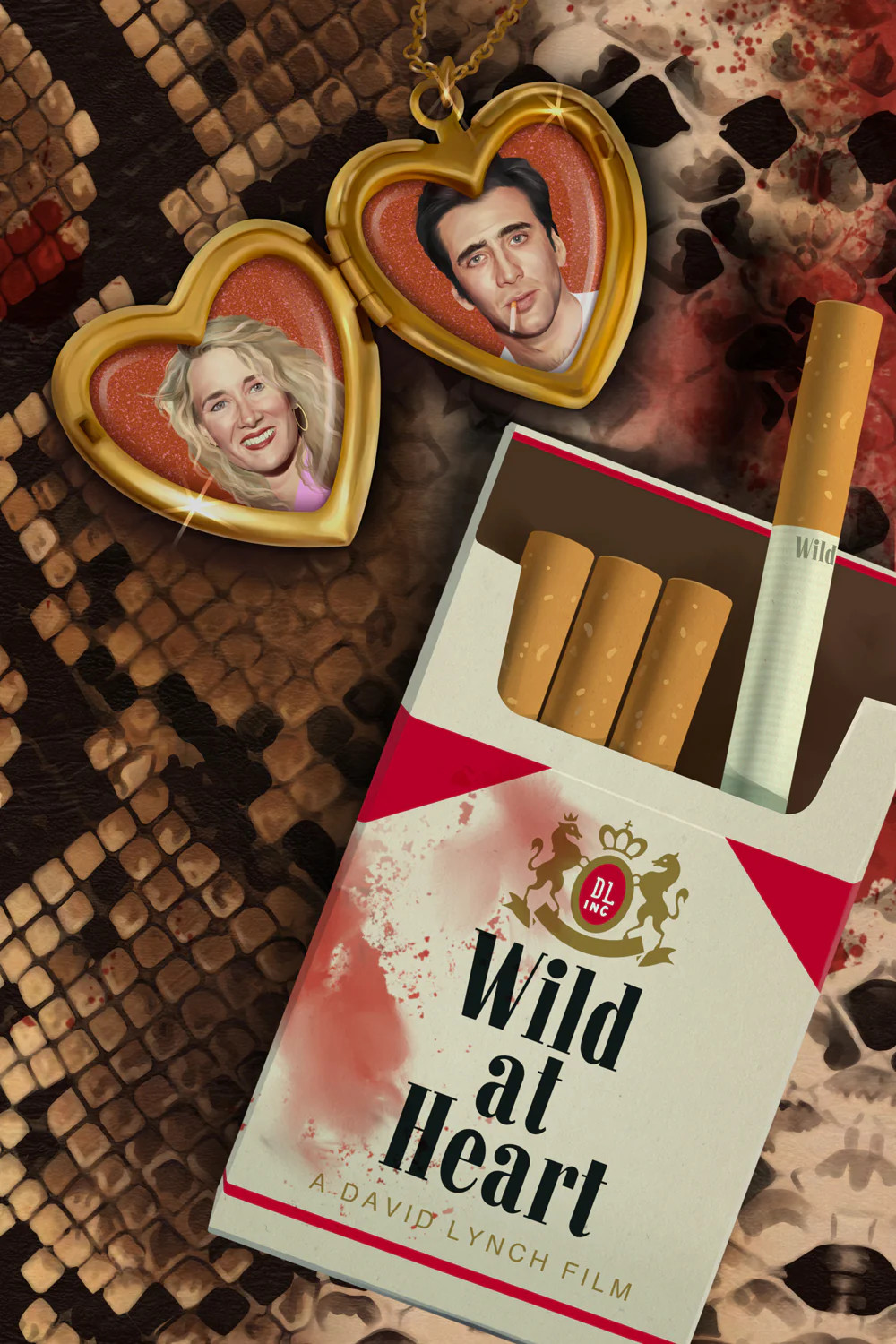 Wild At Heart Movie Poster 24x36 Ltd Edition x/50 Mondo