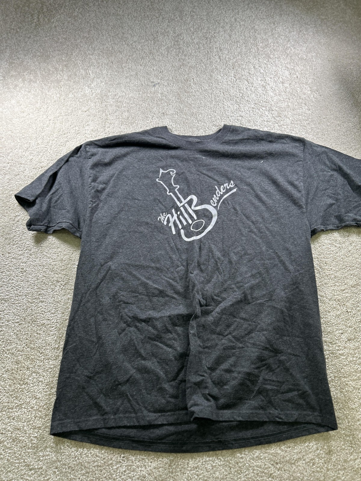 The HillBenders Shirt Mens Extra Large Gray Graphic Band Tee Port & Company