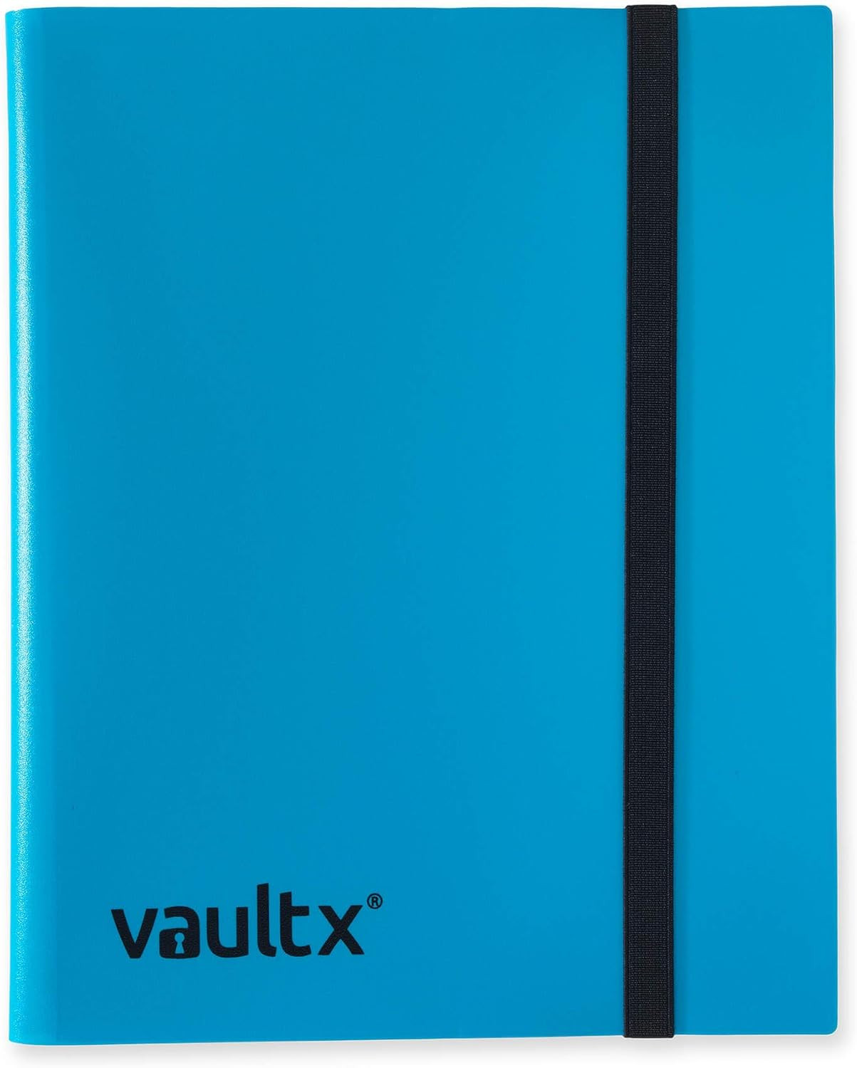 Album Cartas 9 Bolsillos Azul 360 Cartas 20 Paginas Lateral Coleccion Juegos