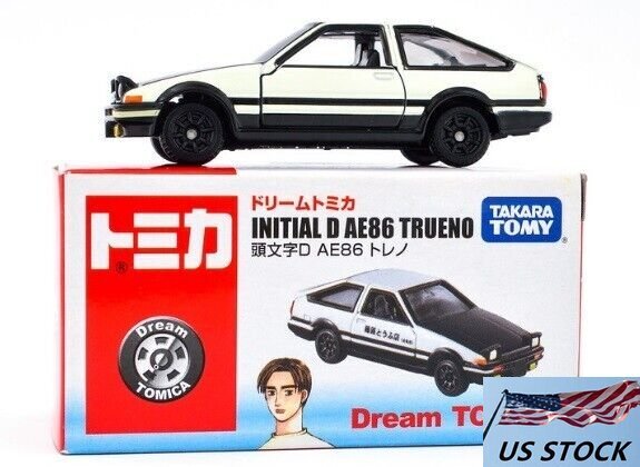1:64 Initial D AE86 Diecast Car Takara Tomy Dream Tomica Trueno 藤原とラふ店 1:64 Initial D AE86 Diecast Car Takara Tomy Dream Tomica Trueno 藤原とラふ店