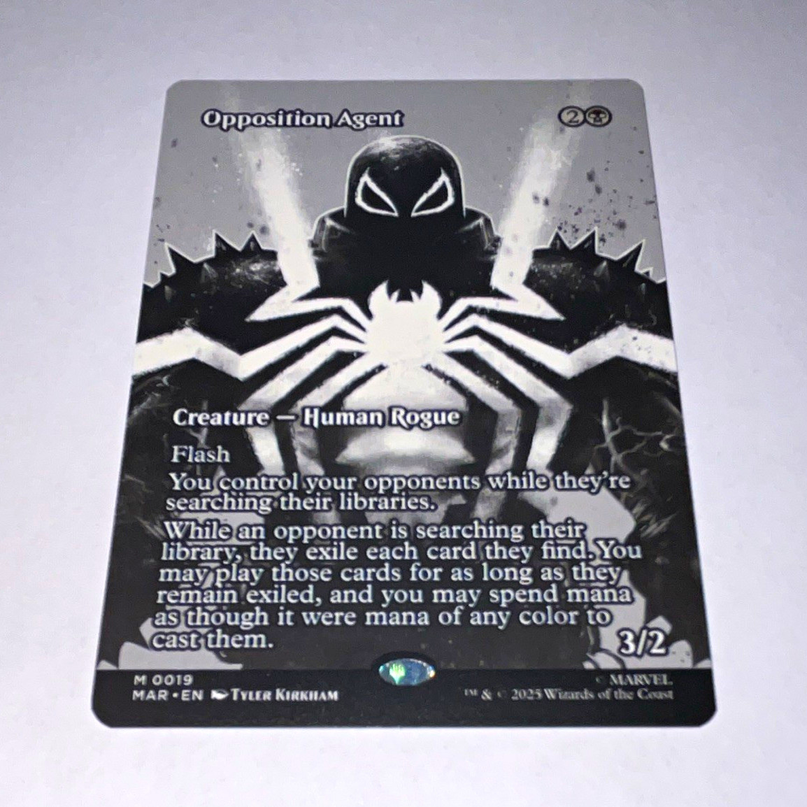 Opposition Agent Borderless #19 Nonfoil LP Opposition Agent Borderless #19 Nonfoil LP