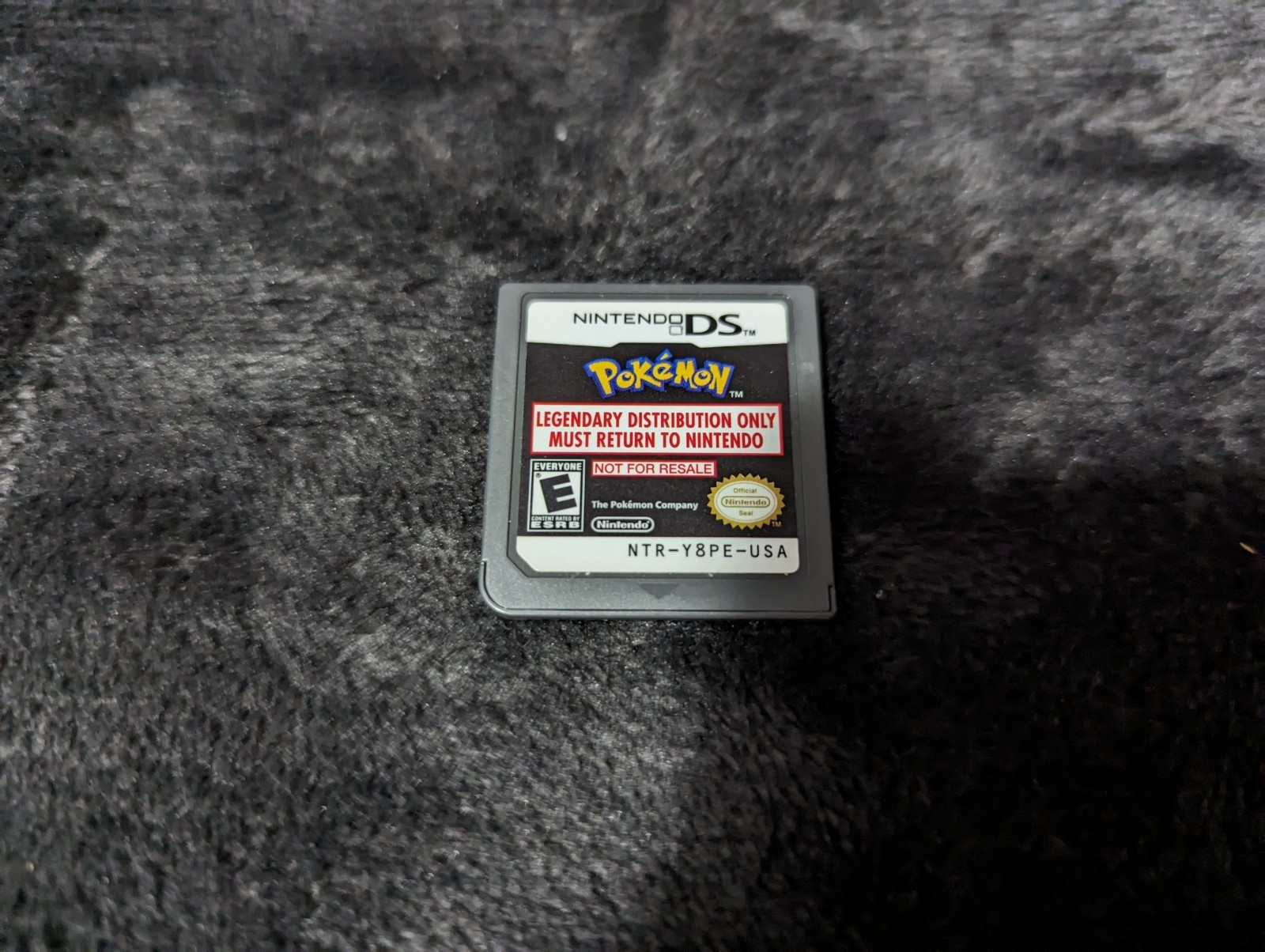 Pokemon Legendary Dogs Distribution 2011 NTR-Y8PE-USA NFR Authentic + Case