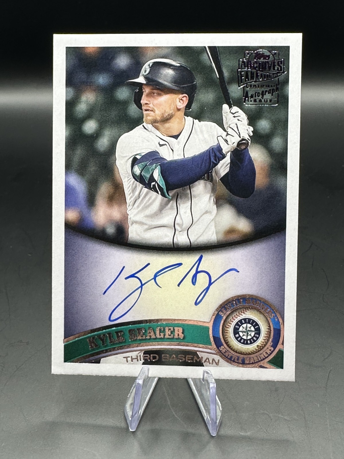 2025 Topps Archives - 2011 Fan Favorites Autographs Kyle Seager #11FFA-KS (AU)