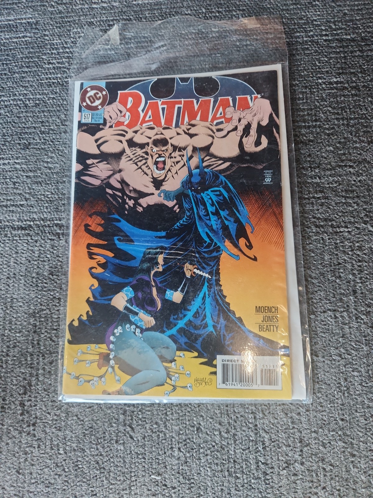 BATMAN #517 (1995) DC COMICS DOUG MOENCH KELLY JONES COVER & ART