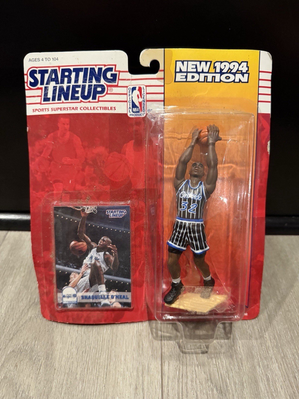 1994 Kenner Starting Lineup Shaquille O'Neal Orlando Magic NEW SEALED 1994 Kenner Starting Lineup Shaquille O'Neal Orlando Magic NEW SEALED