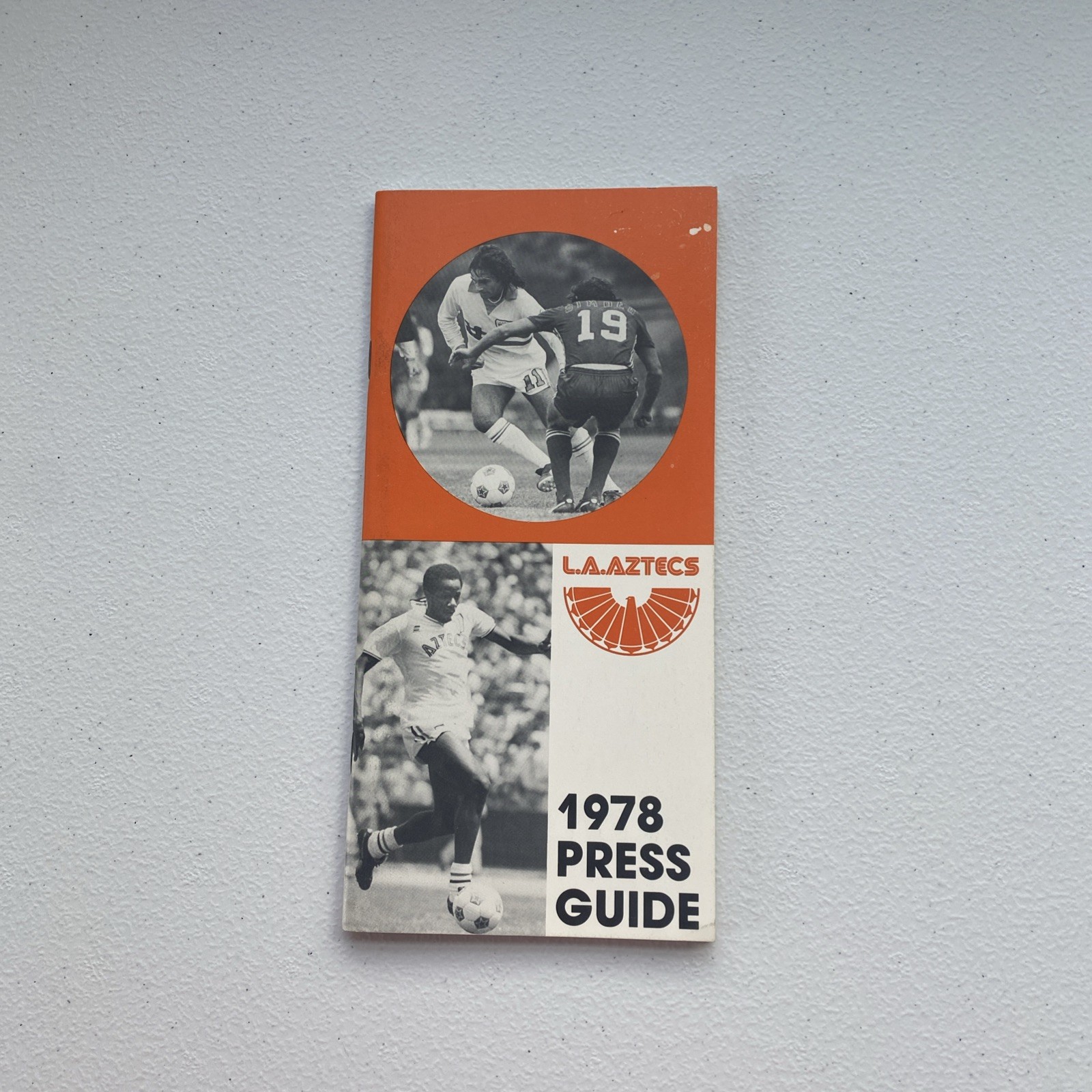 Vintage 1978 Los Angeles Aztecs Official Media Guide Soccer