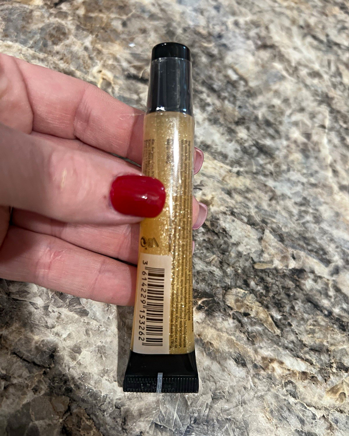 philosophy Vanilla Birthday Cake Lip Gloss Gold Shimmer Shine