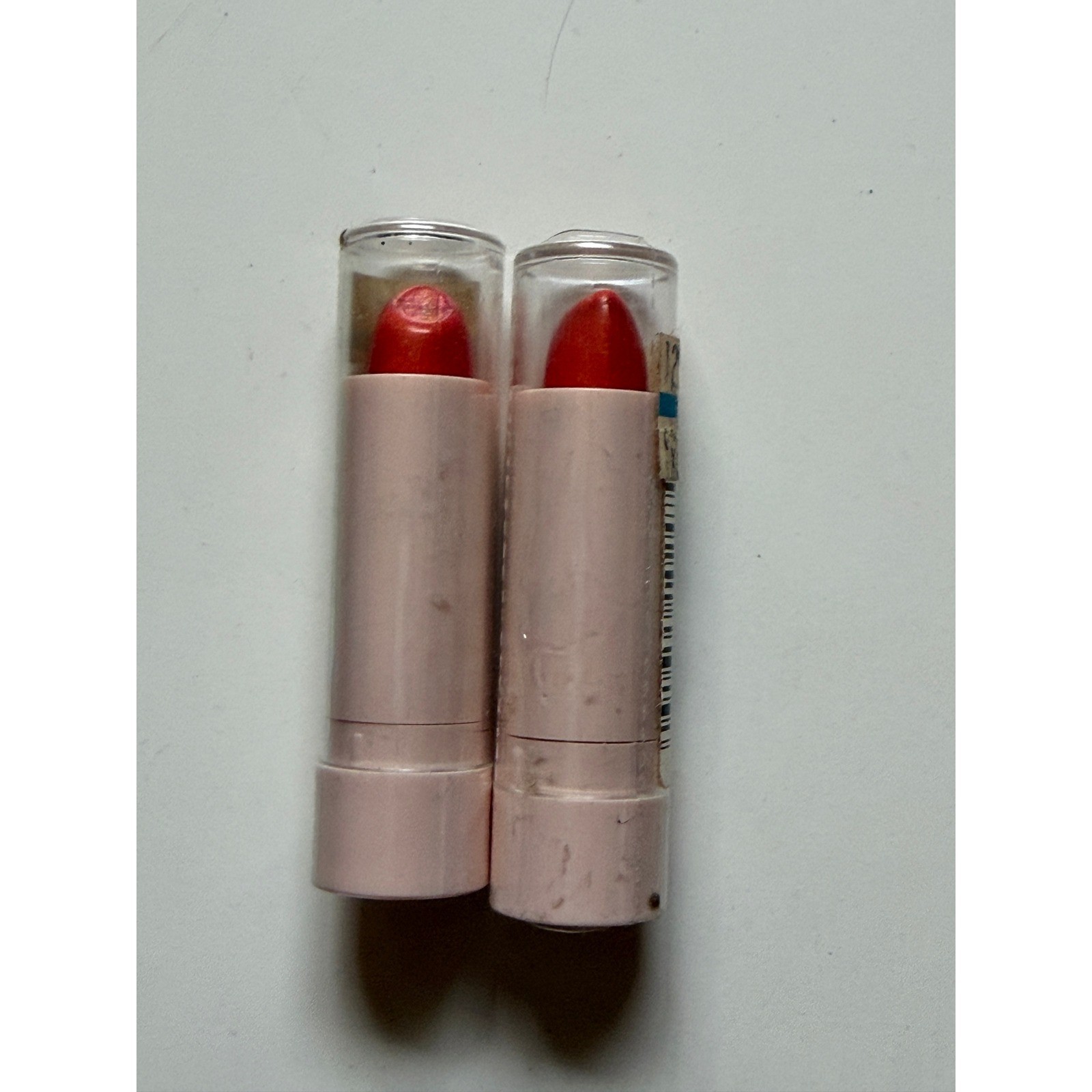 Vintage Coty Silksticks Lipstick Volcano Red 2 Pack Era Sealed super RARE