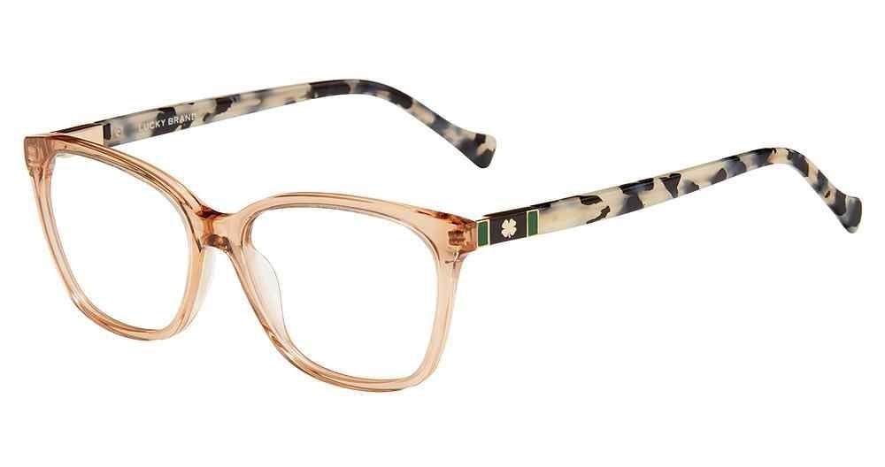 NEW Lucky Brand VLBD241 Eyeglasses Brown 100% AUTHENTIC