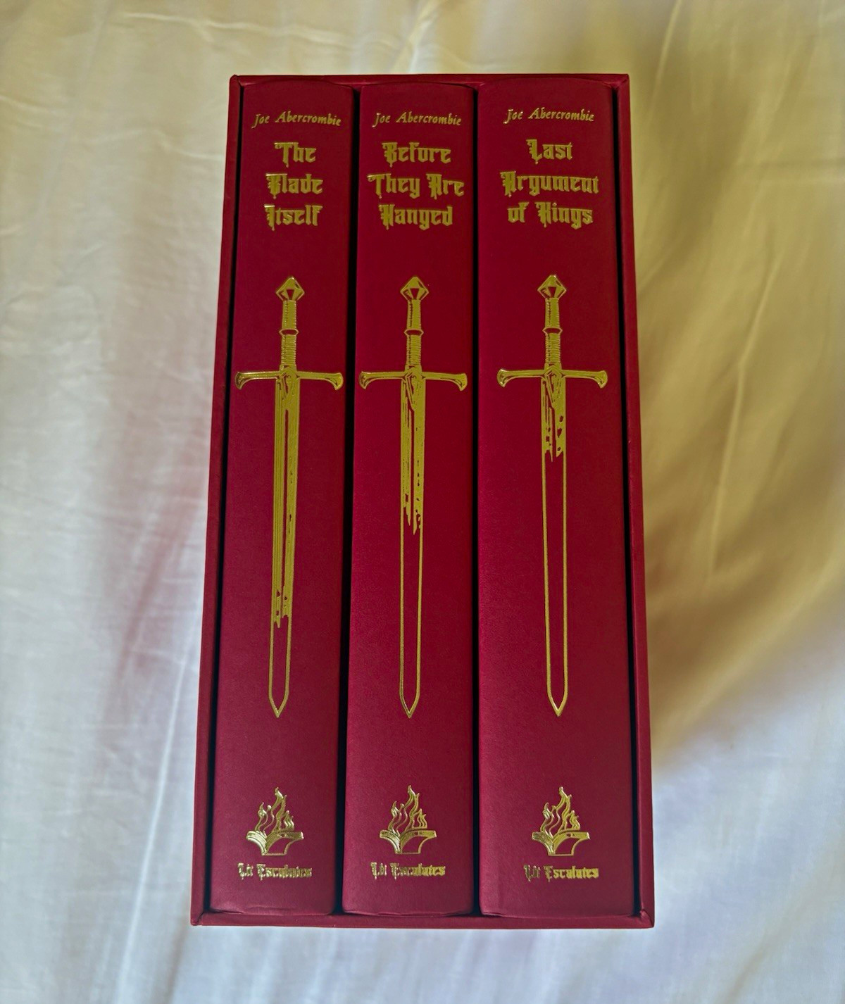 The First Law Trilogy Kickstarter - Signed Lit Escalates Edition