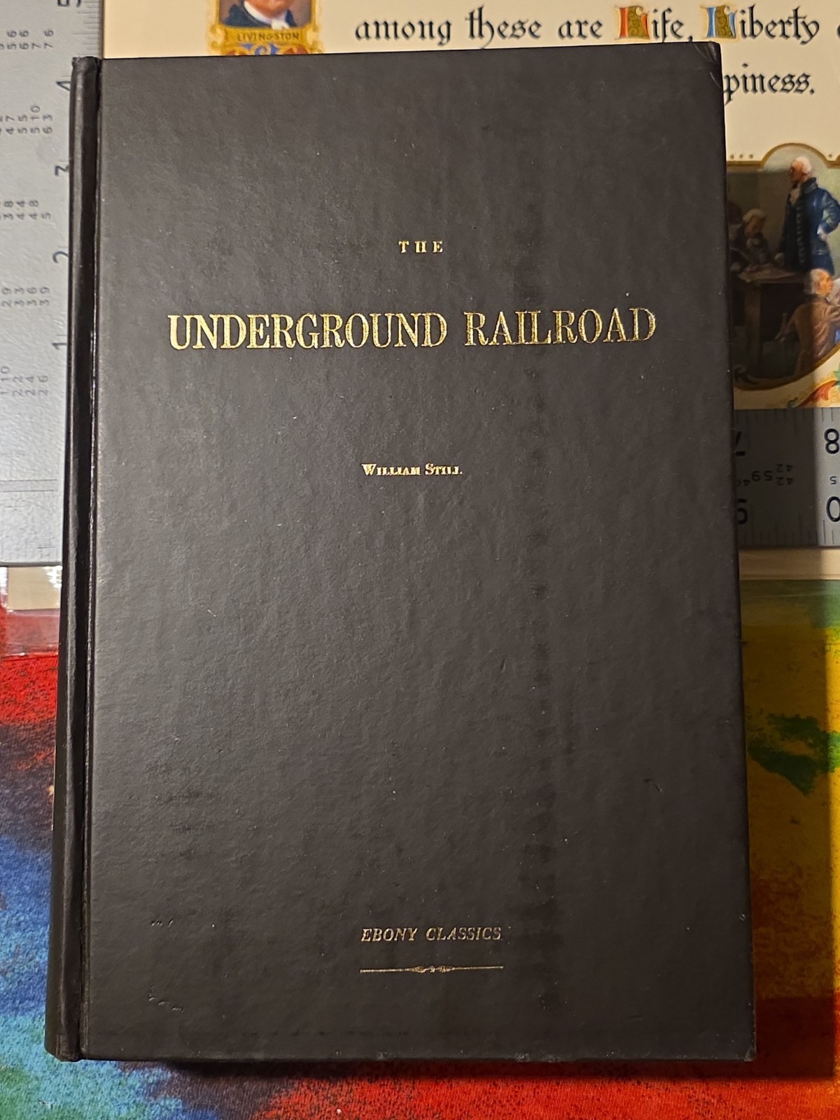 The Underground Railroad William Still 1970 Ebony Classics HC Ex Library Copy