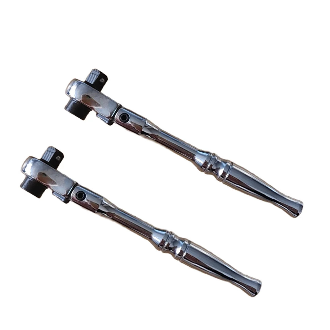 1/4 Mini Ratchet Wrench 72T Reversible 2-in-1 Socket Bit Driver