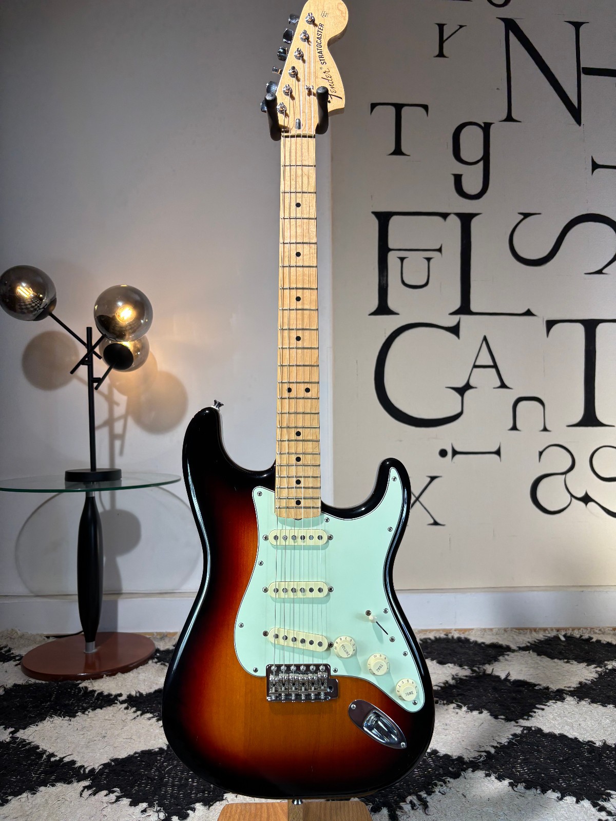 Fender Stratocaster Vintage RI 70's 3 Tone Burst Custom Build 7.8lb
