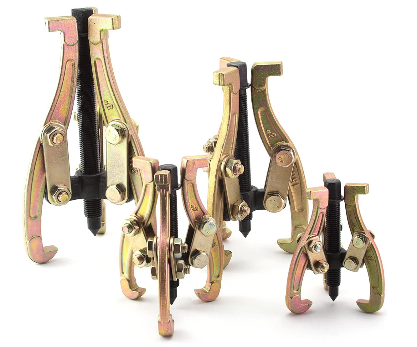 4 Pc 3-Jaw Gear & Bearing Puller Set (3\