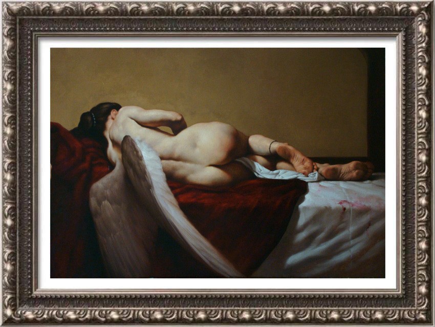Hand Painted Oil Painting art Female woman Nude On Canvas 24\