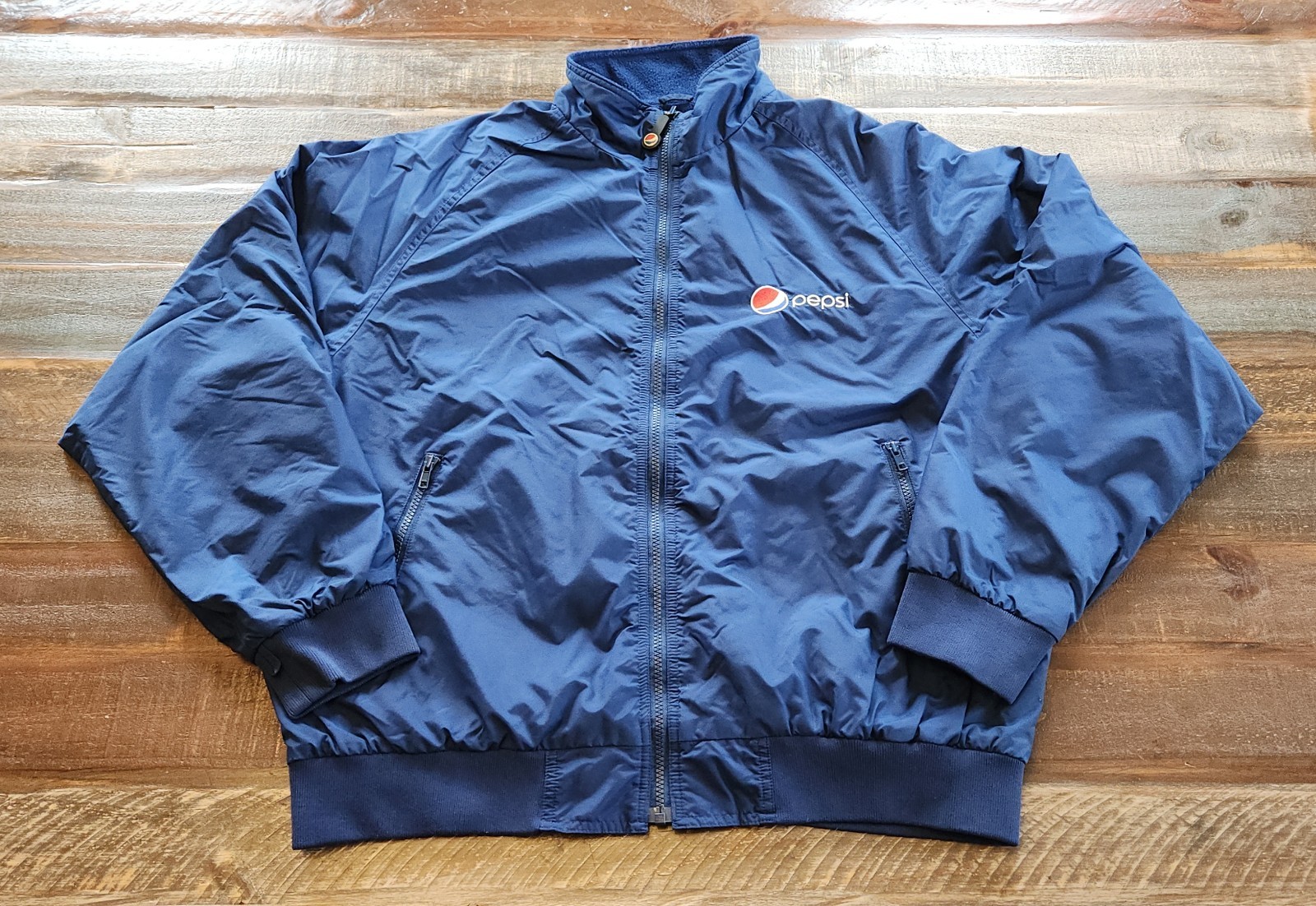 Vintage Pepsi Aramark Jacket Employee Uniform Mens XL