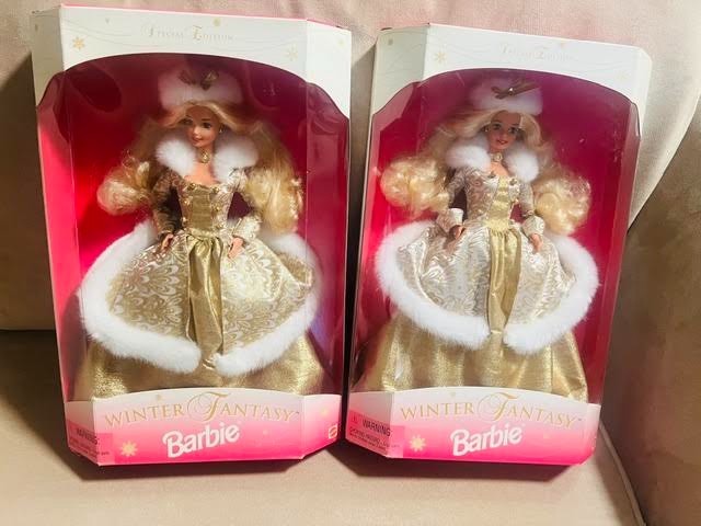 WINTER FANTASY BARBIE Special Edition Doll Vintage 1995 by Mattel, New In Box