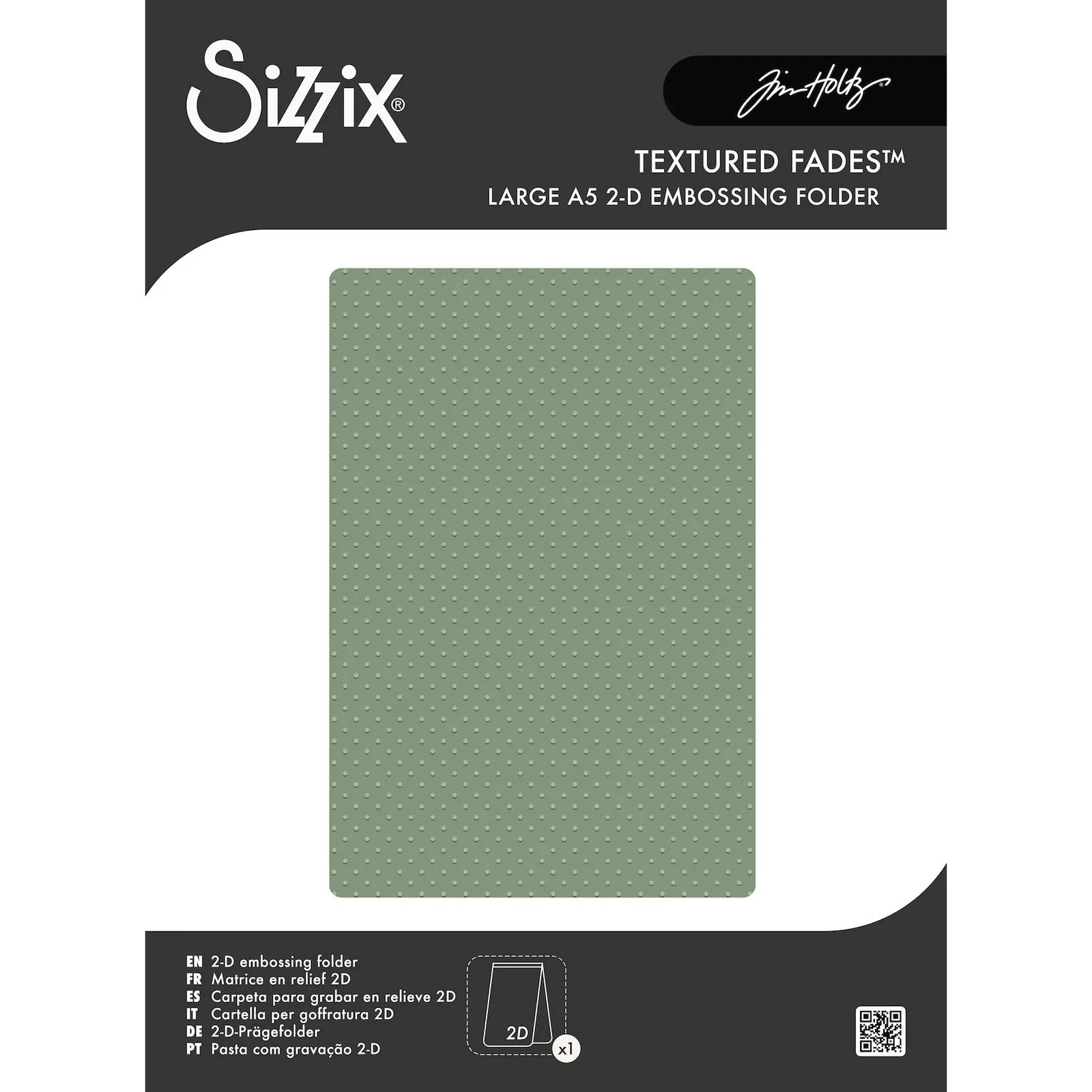 Tim Holtz Sizzix A5 2D Embossing Folder (Dots, Poinsettia, Snowflakes, Sparkle) Tim Holtz Sizzix A5 2D Embossing Folder (Dots, Poinsettia, Snowflakes, Sparkle)