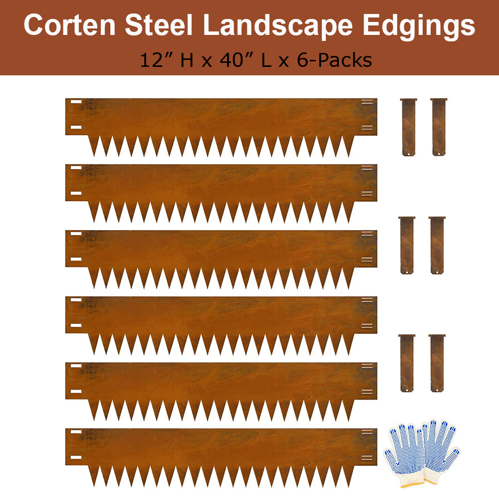 Corten Steel Landscape Edgings 12