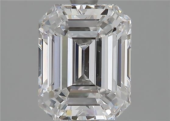 Cert. GIA 1.94 CT Emerald Cut Natural Mined Diamond Loose D color VVS1 clarity