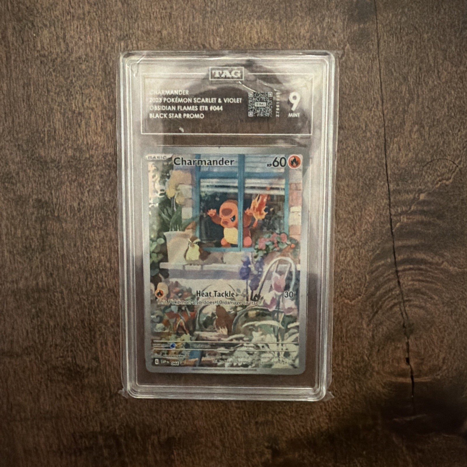 2023 Pokemon Charmander PokeMon Scarlet & Violet Black Star Promos 044 Tag 9
