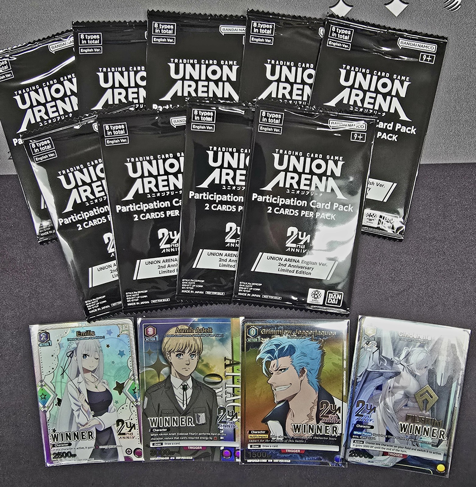Union Arena Store Tournament Kit 2026 Vol. 4 Factory Sealed Bandai