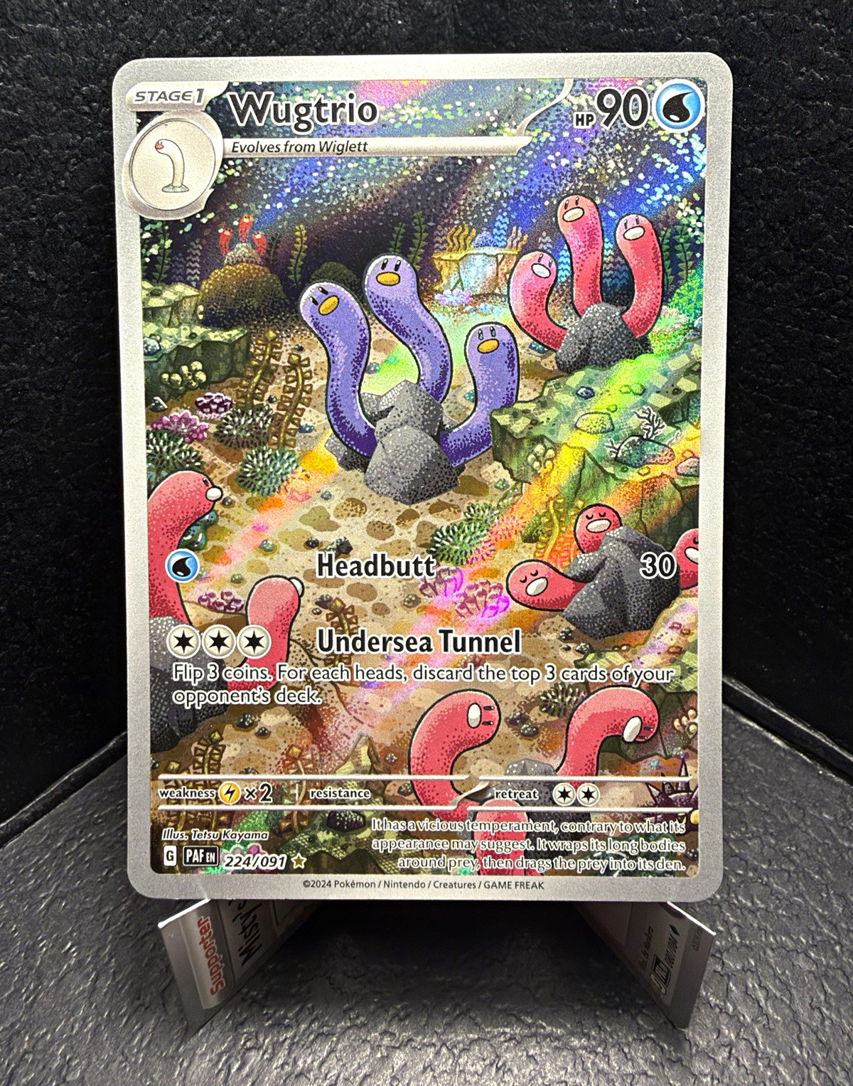 Pokémon TCG Wugtrio 224/091 Illustration Rare Holo