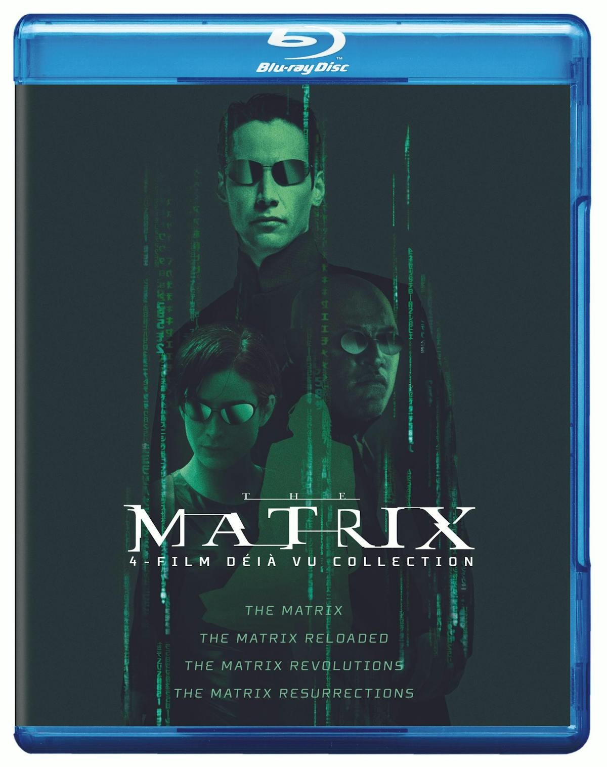 The Matrix 4-Film Déjà vu Collection Blu-ray NEW
